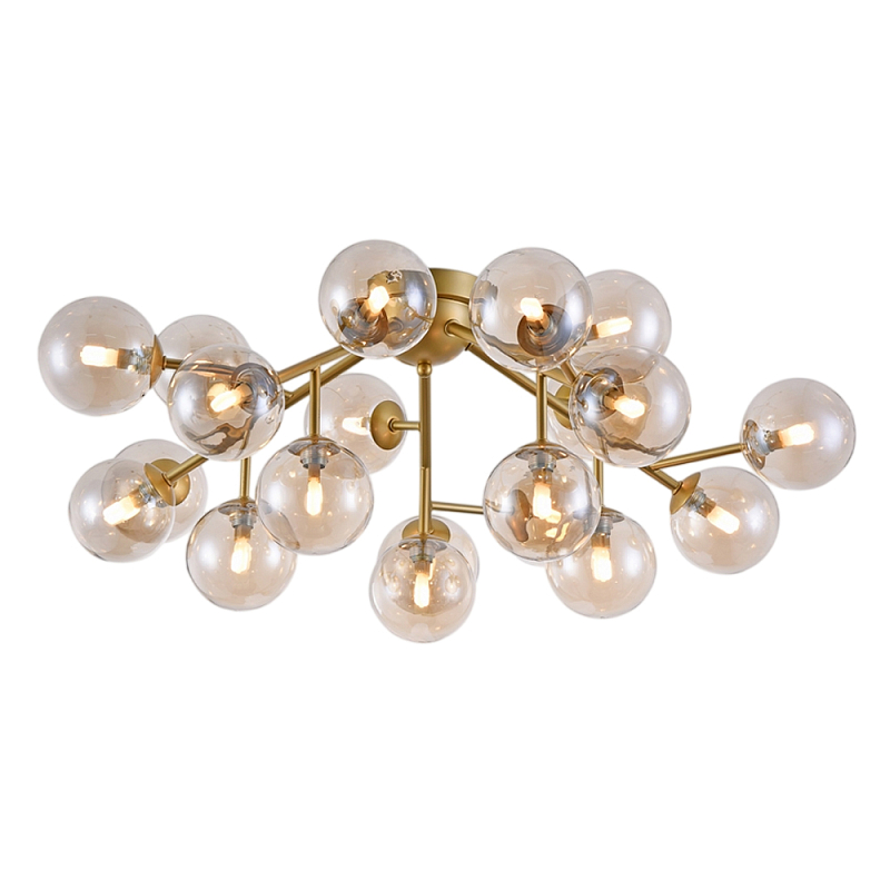 Потолочный светильник Dallas G9X20 Золотой Черный в Челябинске | Loft Concept 