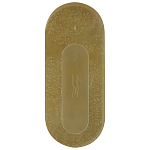 Подставка под благовония из эпоксидной смолы шампань Epoxy Resin Flowers Incense Oval Stand Champagne варинант исполнения - 1 | Loft Concept в Челябинске