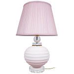 Настольная лампа керамическая Pink lampshade варинант исполнения - 1 | Loft Concept в Челябинске