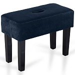 Мягкий  пуф на черных ножках Winton Pouf варинант исполнения - 7 | Loft Concept в Челябинске