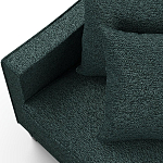 Мебельная ткань Шенилл темно-зеленый цвет 138 см T4-39 варинант исполнения - 7 | Loft Concept в Челябинске