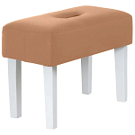 Мягкий пуф на белых ножках Winton Pouf варинант исполнения - 1 | Loft Concept в Челябинске