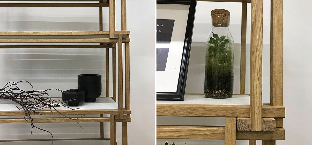 Стеллаж кубические сечения Ernie Стеллаж кубические сечения Ernie - Loft-Concept в Челябинске