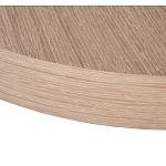 Столик журнальный круглый со светлым шпоном Light Veneer Table варинант исполнения - 4 | Loft Concept в Челябинске