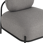 Кресло в серой рогожке  COLOR BLOCK варинант исполнения - 6 | Loft Concept в Челябинске