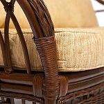 Комплект уличной мебели из ротанга Clara коричневый варинант исполнения - 5 | Loft Concept в Челябинске