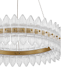 Люстра круглая с декоративными элементами в виде лепестков Round Light Flashing варинант исполнения - 6 | Loft Concept в Челябинске