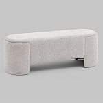 Банкетка Taks букле светло-серый варинант исполнения - 1 | Loft Concept в Челябинске