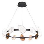 Люстра подвесная круглая с овальными плафонами Iona chandelier варинант исполнения - 6 | Loft Concept в Челябинске