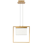 Подвесной геометрический светильник со стеклом Rectangle Geometry Glass Chandelier варинант исполнения - 2 | Loft Concept в Челябинске