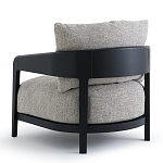 Кресло с каркасом из массива ясеня Deniaud Ash Grey Armchair варинант исполнения - 10 | Loft Concept в Челябинске