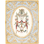 Декоративный постер в раме с рельефным растительным узором арабески New Collection of Arabesques Poster варинант исполнения - 2 | Loft Concept в Челябинске