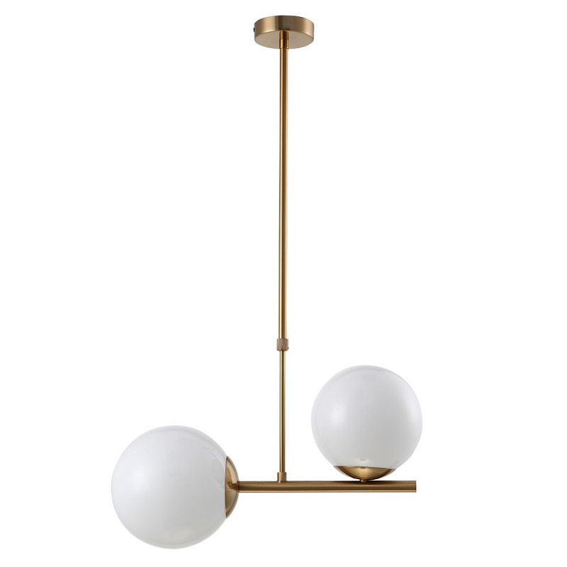 Люстра Ball Top & Side Бронза Белый Люстра Ball Top & Side Бронза Белый в Челябинске | Loft Concept