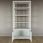 Стеллаж со стеклянными полками Elsa Dreams White варинант исполнения - 3 | Loft Concept в Челябинске