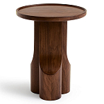 Приставной столик из массива дерева Walnut Triple варинант исполнения - 3 | Loft Concept в Челябинске