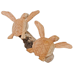 Статуэтка из дерева черепахи Animals of the World 25 варинант исполнения - 2 | Loft Concept в Челябинске