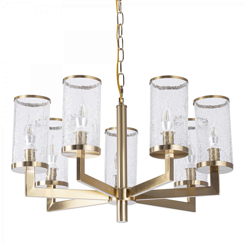 Kelly Wearstler LIAISON ONE-TIER Chandelier 7 Латунь Прозрачное Стекло Kelly Wearstler LIAISON ONE-TIER Chandelier 7 Латунь Прозрачное Стекло в Челябинске | Loft Concept
