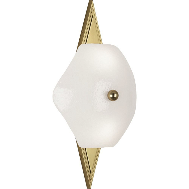 Бра Robert Abbey Vienna Wall Sconce Brass Латунь Белый Бра Robert Abbey Vienna Wall Sconce Brass Латунь Белый в Челябинске | Loft Concept