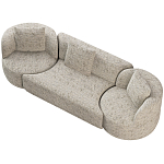 Диван Calypso с поворотным механизмом  варинант исполнения - 7 | Loft Concept в Челябинске