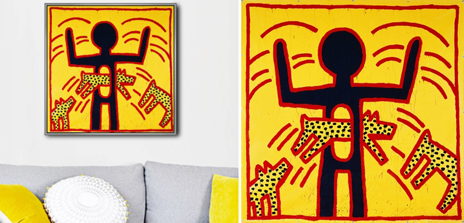 Постер Keith Haring 9 Постер Keith Haring 9 - Loft-Concept в Челябинске