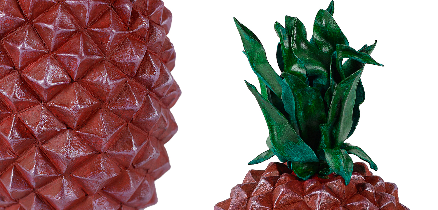 Статуэтка тропический фрукт Tropical Fruit pineapple II Статуэтка тропический фрукт Tropical Fruit pineapple II - Loft-Concept в Челябинске