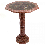 Кофейный стол из натуральных камней Лемезит и Яшма Natural Stone Tables варинант исполнения - 21 | Loft Concept в Челябинске