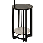 Торшер с абажуром и приставным столом Tore Lighting and Furniture Floor Lamp варинант исполнения - 2 | Loft Concept в Челябинске