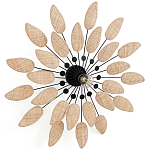 Настенный светильник с плетеным декором Wicker Leaves Wall Lamp варинант исполнения - 1 | Loft Concept в Челябинске