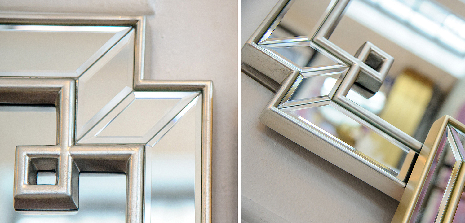 Зеркало Wallace Mirror silver Зеркало Wallace Mirror silver - Loft-Concept в Челябинске