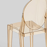 Прозрачный стул с янтарным оттенком LOUIS GHOST CHAIR варинант исполнения - 6 | Loft Concept в Челябинске