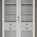 Дизайнерский шкаф витрина Elsa Dreams White с 4-мя ящиками варинант исполнения - 2 | Loft Concept в Челябинске