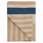 Плед из хлопка с геометрическим рисунком Elan Stripe  варинант исполнения - 1 | Loft Concept в Челябинске