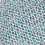 Дизайнерское круглое мягкое кресло в голубой пестрой обивке Roux Round Armchair варинант исполнения - 7 | Loft Concept в Челябинске