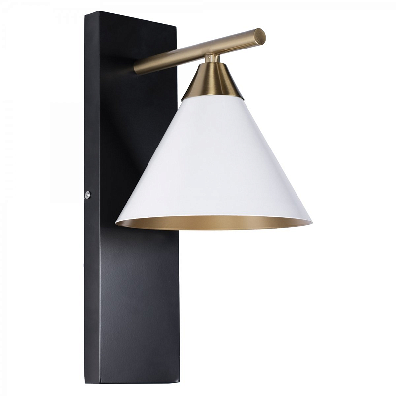 Бра Kelly Wearstler CLEO SCONCE wall lamp Черный Латунь Белый Бра Kelly Wearstler CLEO SCONCE wall lamp Черный Латунь Белый в Челябинске | Loft Concept