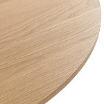 Круглый обеденный стол на одной ножке Remo Round Dining Table варинант исполнения - 2 | Loft Concept в Челябинске