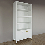 Книжный Стеллаж Elsa Dreams White с задней стенкой варинант исполнения - 2 | Loft Concept в Челябинске