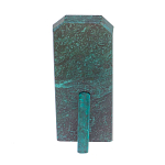 Часы погон ВС подарочные настольные из натурального камня Змеевик Military Clock варинант исполнения - 18 | Loft Concept в Челябинске