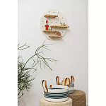 Корзина для хранения с ручками плетеная Interlacement Green  варинант исполнения - 4 | Loft Concept в Челябинске