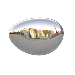 Абстрактная скульптура на стену в виде капли воды Water Outline варинант исполнения - 2 | Loft Concept в Челябинске