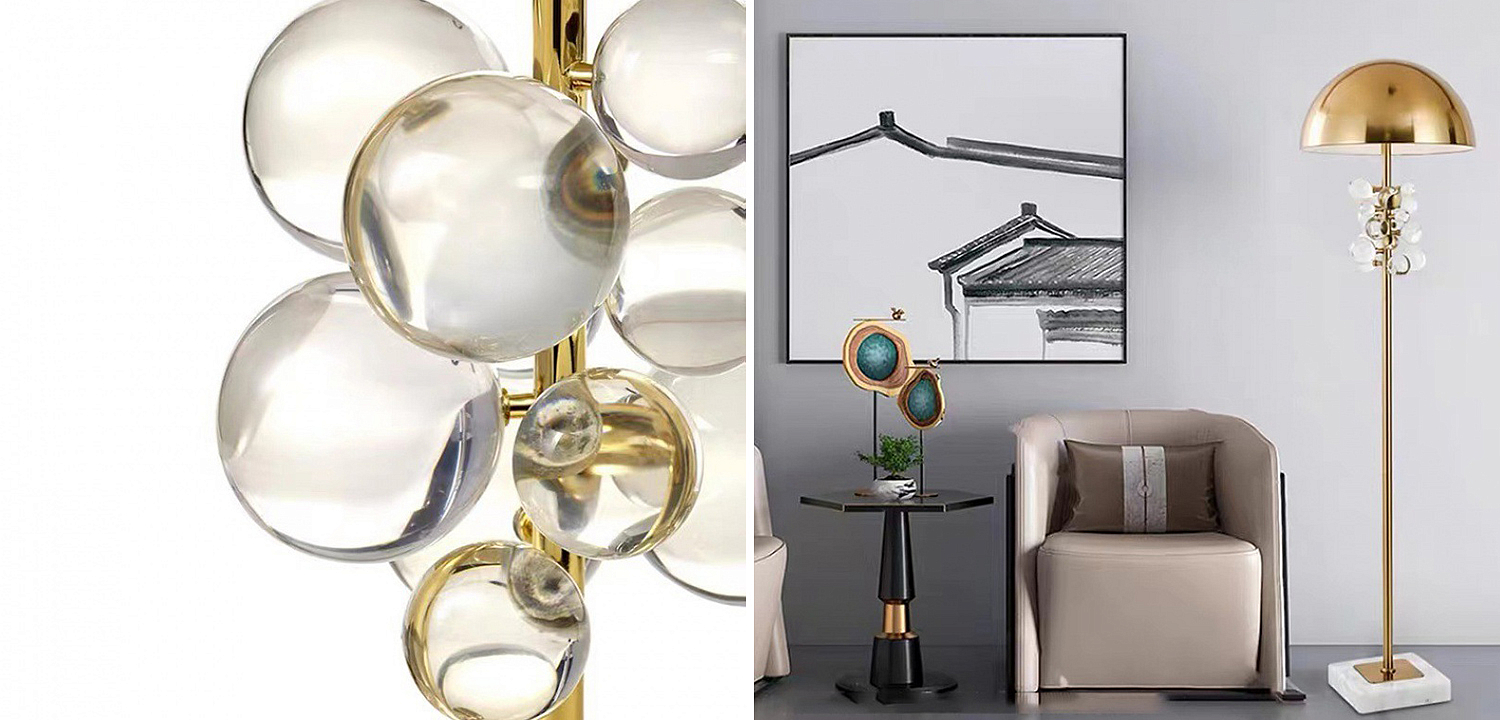 Торшер Globo Fllor Lamp Торшер Globo Fllor Lamp - Loft-Concept в Челябинске
