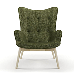 Мебельная ткань Шенилл зеленый цвет 138 см T4-22 варинант исполнения - 6 | Loft Concept в Челябинске