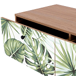 Длинная ТВ-тумба с принтом на ящиках Elise TV Stand варинант исполнения - 5 | Loft Concept в Челябинске