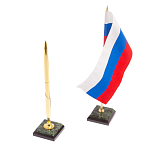 Настольный письменный набор из нефрита на ножках Executive Recruitment варинант исполнения - 4 | Loft Concept в Челябинске