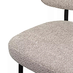 Стул мягкий с серо-бежевой буклированной обивкой Inspiration from Provence варинант исполнения - 6 | Loft Concept в Челябинске