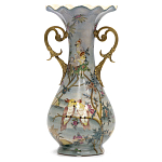 Ваза фарфоровая с попугаями Gaya варинант исполнения - 2 | Loft Concept в Челябинске