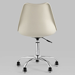 Офисный стул на металлическом основании EGGERY Beige варинант исполнения - 4 | Loft Concept в Челябинске