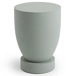 Приставной столик из массива манго Tom-tom Grey варинант исполнения - 1 | Loft Concept в Челябинске