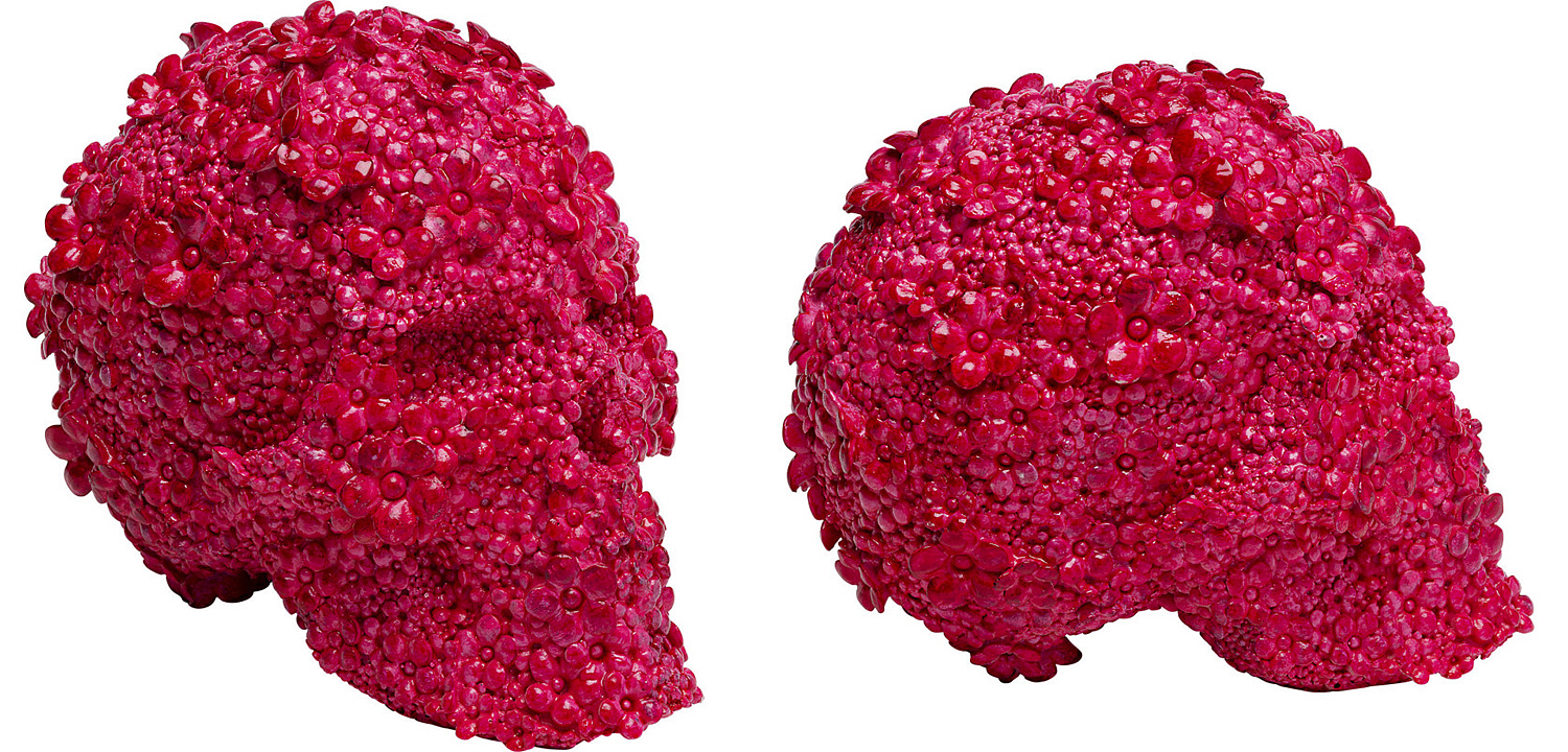 Копилка Pink Skull made of Flowers Копилка Pink Skull made of Flowers - Loft-Concept в Челябинске