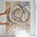 Панно гобелен Галактика в Эко стиле wall panel Galaxy варинант исполнения - 1 | Loft Concept в Челябинске