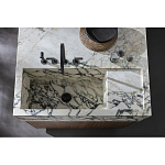 Кухонный гарнитур из массива дуба и камня Ratio Dada Engenereed варинант исполнения - 7 | Loft Concept в Челябинске